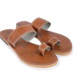 Synthetic Leather Sandals, Boho Beach Shoes, Summer Slingback Girls Sandals, Women Minimal Footwear