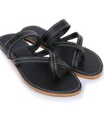 Slide Sandals Women Boho, Black Sandals Bohemian Make Cute Summer Shoes Gift For Her. Ancient Indian Sandals