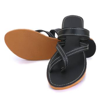 Slide Sandals Women Boho, Black Sandals Bohemian Make Cute Summer Shoes Gift For Her. Ancient Indian Sandals 3