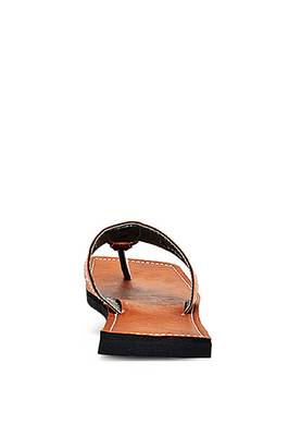 Indian Synthetic Leather Sandals For Men, Summer Flats Shoes 5