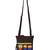 Feral Brown and Multicolour Synthetic Sling Bag