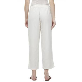 Natural Linolio Solid Ethnic Wear Palazzo For Women's 4