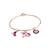 Teens Interchangeable Girly Charms Bracelet