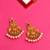 Goddess Lakshmi Motif Earrings
