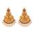 Goddess Lakshmi Motif Earrings