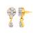 Sparkling Stud Drop Earrings