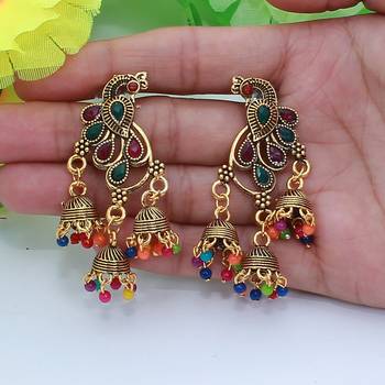 Multicolor earrings 1