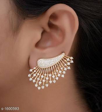White earrings 1