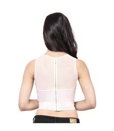 Sliver Shimmer Non-Padded Designer Ready Made Saree Blouse