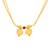 Sanskriti Gold Plated Goddess Laxmi Two Wati Mangalsutra Necklace