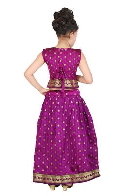 Girls Ready To Wear Traditional Lehenga Choli Set 4