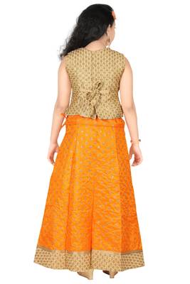 Girls Ready To Wear Traditional Lehenga Choli Set 4