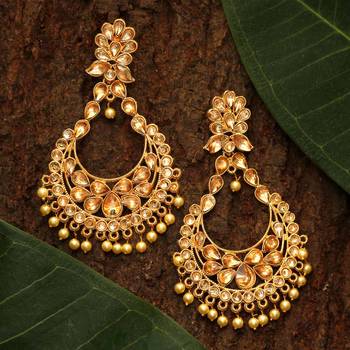 Gold danglers-drops 2