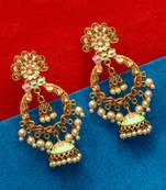 Green danglers-drops