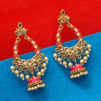 Pink danglers-drops 1