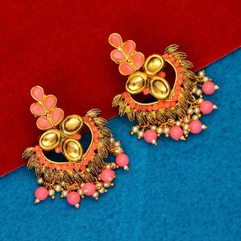 Pink danglers-drops 1