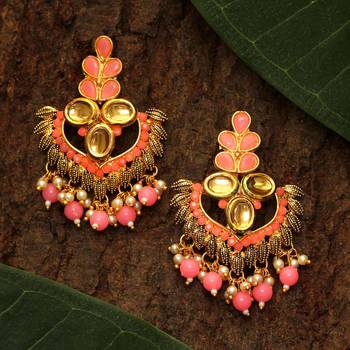 Pink danglers-drops 2