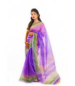 Lilies and Lavendar Wrap in 1 Minute Saree