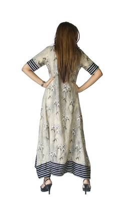 Off white embroidered rayon ethnic-kurtis 2