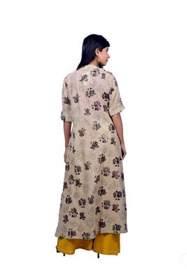 Multicolor embroidered cotton ethnic-kurtis 4