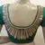 Seagreen rawsilk handwork blouse