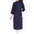 blue printed Rayon stitched kurti