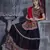Black and red gamthi hand embroidered cotton traditional dandiya raas garba navratri lehenga for festival