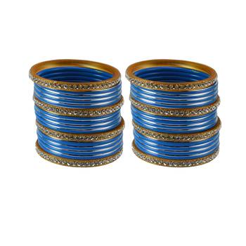 Blue Crystal Bangles And Bracelets 1