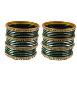 Green Crystal Bangles And Bracelets