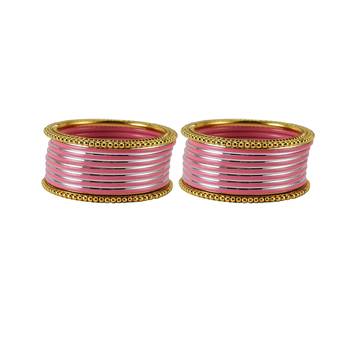 Peach Crystal Bangles And Bracelets 1