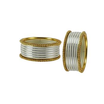 Cream Crystal Bangles And Bracelets 2