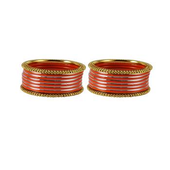 Orange Crystal Bangles And Bracelets 1