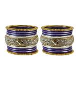 Purple Crystal Bangles And Bracelets