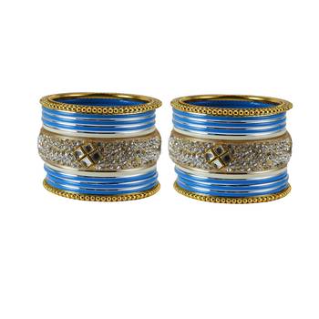 Blue Crystal Bangles And Bracelets 1