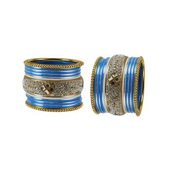 Blue Crystal Bangles And Bracelets 2