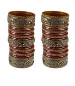 Red Crystal Bangles And Bracelets