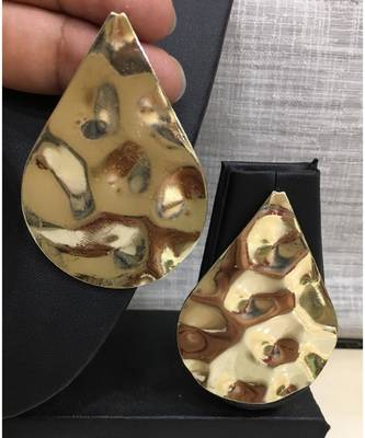 Women Western Designer Antique Jewellery Gold-Plated Alloy Stud Earrings Light Weight Dangle Drop Earring For Girls 1