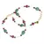 Rajasthani Red N Green Ethnic Brass Payal Anklet
