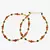 Exotic Design Flattering Orange Brass Payal Anklet