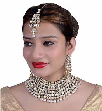 White cubic zirconia necklace-sets 2