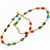 Fancy Designer Stylish Colorful Brass Payal Anklet