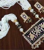 Black Crystal Necklace Sets