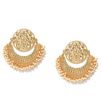 Gold Agate Danglers Drops 2