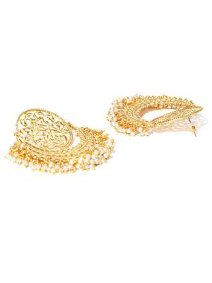 Gold Agate Danglers Drops 3