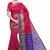 Kimisha Women's Pink Jacquard Cotton Silk Saree With Designer Pallu