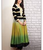 Multicolor embroidered georgette salwar