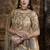 Beige Sequins Embroidered Silk Unstitched Lehenga Choli With Dupatta