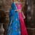 Pink Sequins Embroidered Silk Semi Stitched Bridal Lehenga