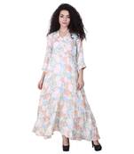 Multicolor Printed Viscose Kurti