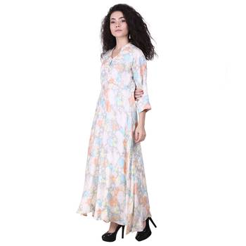 Multicolor Printed Viscose Kurti 3